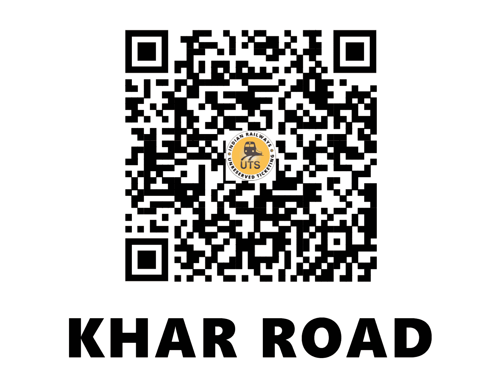UTS QR Code for Khar Road - KHAR